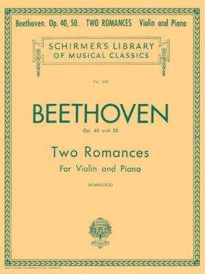 2 Romanze, Op. 40 and 50 2 Romanze, Op. 40 and 50