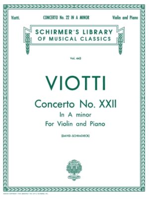 Concerto No. 22 in A Minor Concerto No. 22 in A Minor