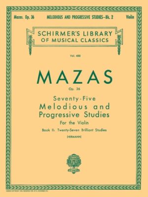75 Melodious and Progressive Studies, Op. 36 – Book 2: Brilliant Studies 75 Melodious and Progressive Studies, Op. 36 – Book 2: Brilliant Studies