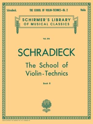 School of Violin Technics – Book 2 School of Violin Technics – Book 2
