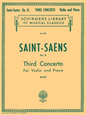 Third Concerto in B Minor, Op. 61 Third Concerto in B Minor, Op. 61