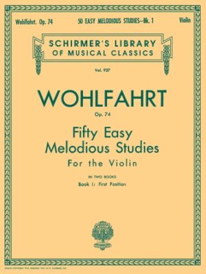 50 Easy Melodious Studies, Op. 74 – Book 1 50 Easy Melodious Studies, Op. 74 – Book 1