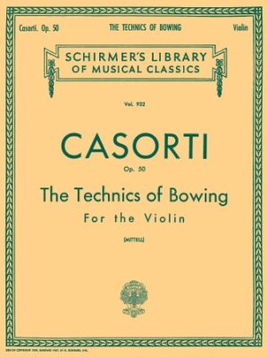 Technics of Bowing, Op. 50 Technics of Bowing, Op. 50