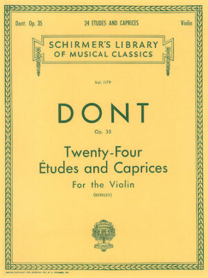 24 Etudes and Caprices, Op. 35 24 Etudes and Caprices, Op. 35