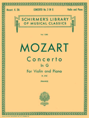 Concerto No. 3 in G, K.216 Concerto No. 3 in G, K.216