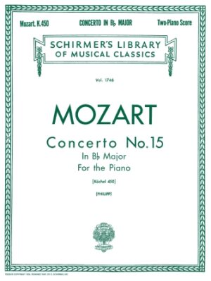Concerto No. 15 in Bb, K. 450 Concerto No. 15 in Bb, K. 450