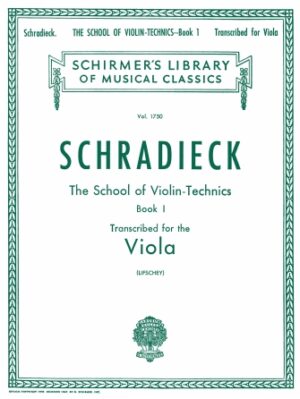 School of Violin Technics, Op. 1 – Book 1 School of Violin Technics, Op. 1 – Book 1