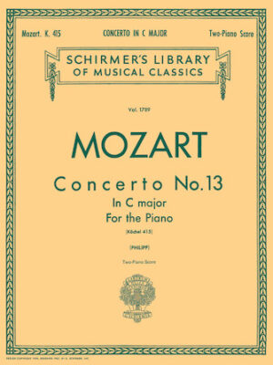 Concerto No. 13 in C, K. 415 Concerto No. 13 in C, K. 415