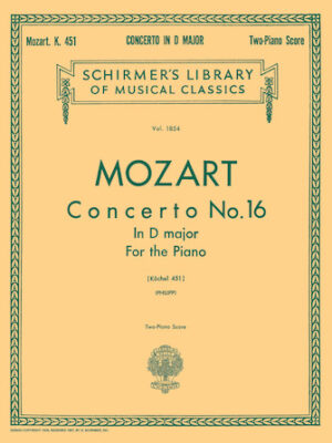 Concerto No. 16 in D, K.451 Concerto No. 16 in D, K.451
