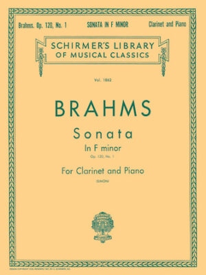 Sonata in F Minor, Op. 120, No. 1 Sonata in F Minor, Op. 120, No. 1