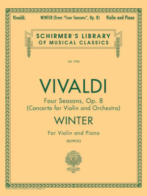 Schirmer Library of Classics Volume 1930 Schirmer Library of Classics Volume 1930
