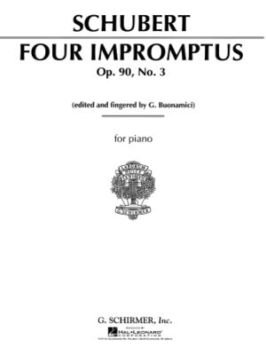 Impromptu, Op. 90, No. 3 in G Major Impromptu, Op. 90, No. 3 in G Major