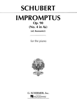 Impromptu, Op. 90, No. 4 in Ab Major Impromptu, Op. 90, No. 4 in Ab Major