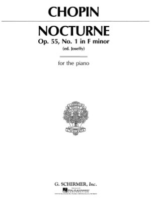 Nocturne, Op. 55, No. 1 in F Minor Nocturne, Op. 55, No. 1 in F Minor