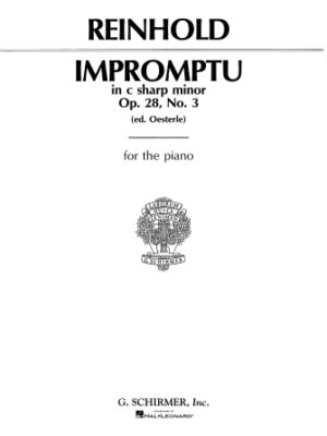 Impromptu, Op. 28, No. 3 in C# Impromptu, Op. 28, No. 3 in C#