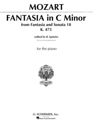 Fantasia in C Minor K475 Fantasia in C Minor K475