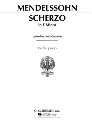 Scherzo in E Minor, Op. 16, No. 2 Scherzo in E Minor, Op. 16, No. 2