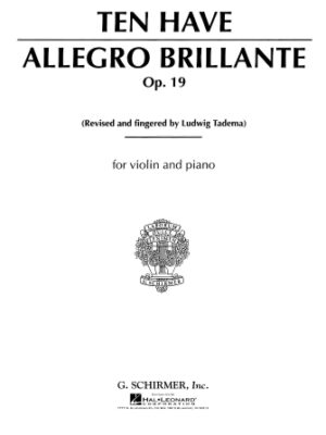 Allegro Brillante, Op. 19 Allegro Brillante, Op. 19