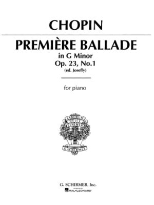 Ballade, Op. 23, No. 1 in G Minor Ballade, Op. 23, No. 1 in G Minor