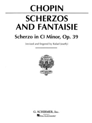 Scherzo, Op. 39 in C# Minor Scherzo, Op. 39 in C# Minor
