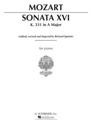 Sonata No. 16 in A Major K331 Sonata No. 16 in A Major K331