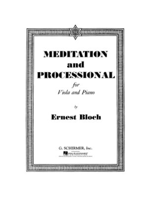 Meditation and Processional Meditation and Processional
