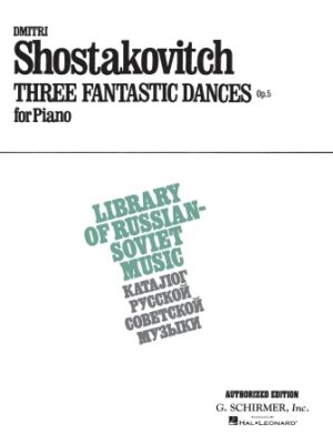3 Fantastic Dances, Op. 5 3 Fantastic Dances, Op. 5