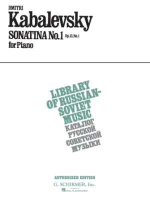 Sonatina No. 1, Op. 13 Sonatina No. 1, Op. 13