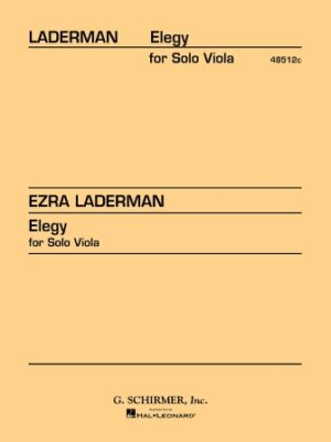 Elegy for Solo Viola Elegy for Solo Viola