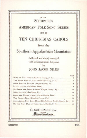 10 Christmas Carols from the Southern Appalachian Mountains 10 Christmas Carols from the Southern Appalachian Mountains