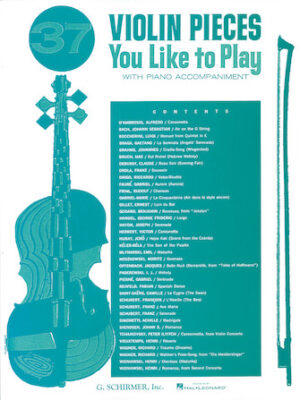 37 Violin Pieces You Like to Play 37 Violin Pieces You Like to Play