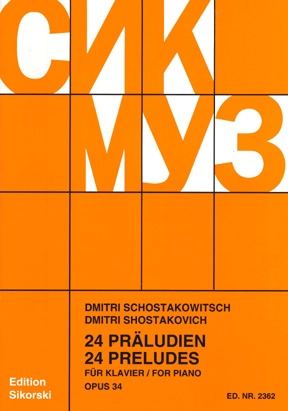 24 Preludes, Op. 34 24 Preludes, Op. 34