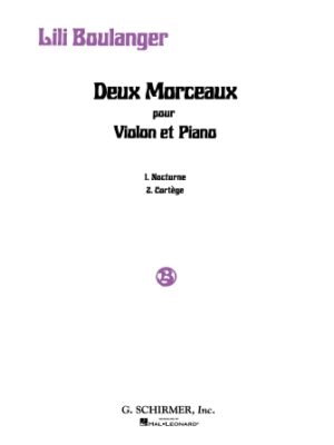 2 Morceaux: Nocturne and Cortège 2 Morceaux: Nocturne and Cortège