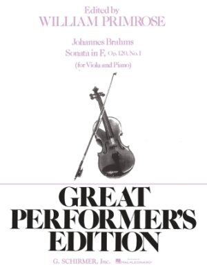 Sonata No. 1 in F, Op. 120 Sonata No. 1 in F, Op. 120