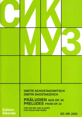 19 Preludes from Op. 34 19 Preludes from Op. 34
