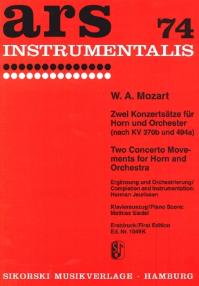Two Concerto Movements for Horn and Orchestra