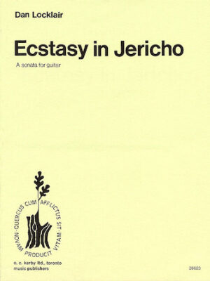 Dan Locklair – Ecstasy in Jericho Dan Locklair – Ecstasy in Jericho
