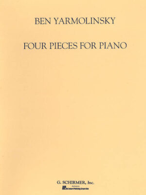 Four Pieces for Piano Four Pieces for Piano