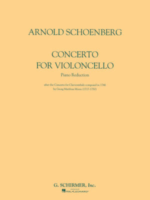 Concerto for Violoncello and Orchestra Concerto for Violoncello and Orchestra