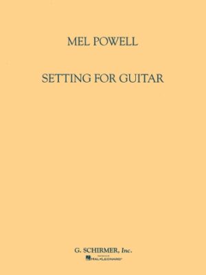 Setting for Guitar Setting for Guitar