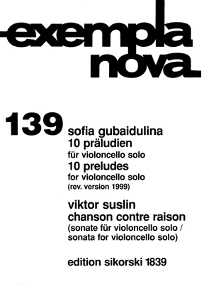 Ten Preludes and Chanson Contre Raison Sonata Ten Preludes and Chanson Contre Raison Sonata
