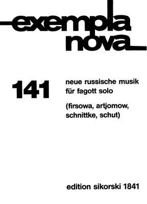 New Russian Music for Solo Bassoon New Russian Music for Solo Bassoon