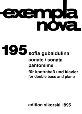 Pantiomime and Sonata Pantiomime and Sonata