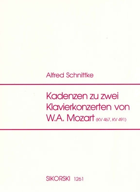 Cadenzas for 2 Mozart Piano Concertos (KV467 & KV491) Cadenzas for 2 Mozart Piano Concertos (KV467 & KV491)