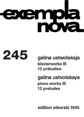 12 Preludes – Volume 3 (Klavierwerke) 12 Preludes – Volume 3 (Klavierwerke)