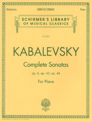 Dmitri Kabalevsky – Complete Sonatas for Piano Dmitri Kabalevsky – Complete Sonatas for Piano