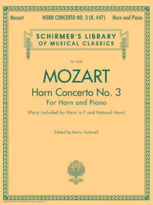 Concerto No. 3, K. 447