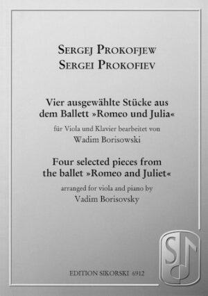 Sergei Prokofiev – Four Selected Pieces from the Ballet Romeo and Juliet