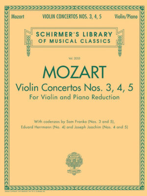 Violin Concertos Nos. 3, 4, 5 Violin Concertos Nos. 3, 4, 5