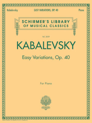 Easy Variations, Op. 40